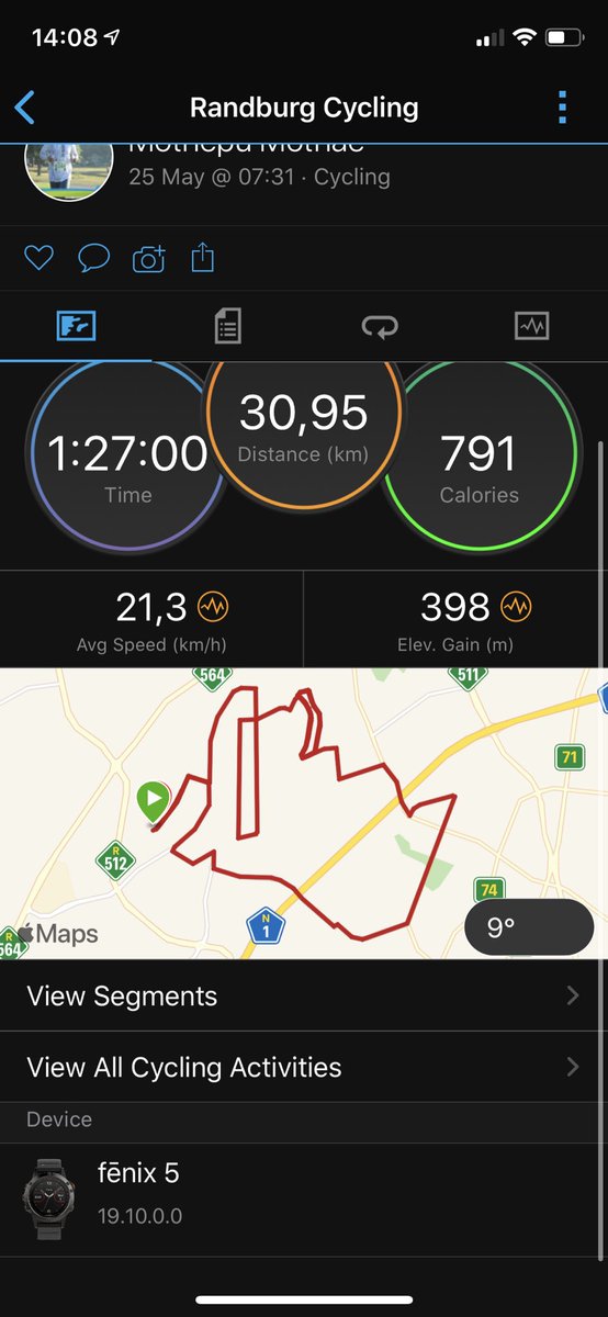 Mo_Mothae's tweet photo. Interesting ride this morning. Had my 1st stand still fall at a 4way stop!I couldnβt cleat off on time...literally fell sideways in slow-mo hands still on the handle bars! Funniest thing ever πππ #FetchYourBody2020 #ImStillAnAthlete #KickersAC #RunningInjuryRehab #RoadCycling https://t.co/oUkXFf3jg0