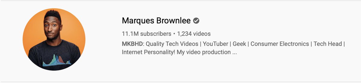 MKBHD's tweet photo. 1234 videos https://t.co/VSpe804TSy