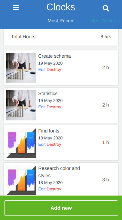 nriqu322's tweet photo. This is an example of what I learned and I'm able to build. With this app you can track hours dedicated to a specific project.
@microverseinc Ruby on Rails Capstone project.

https://t.co/DzcZJYdlJe https://t.co/UpahqDktyw