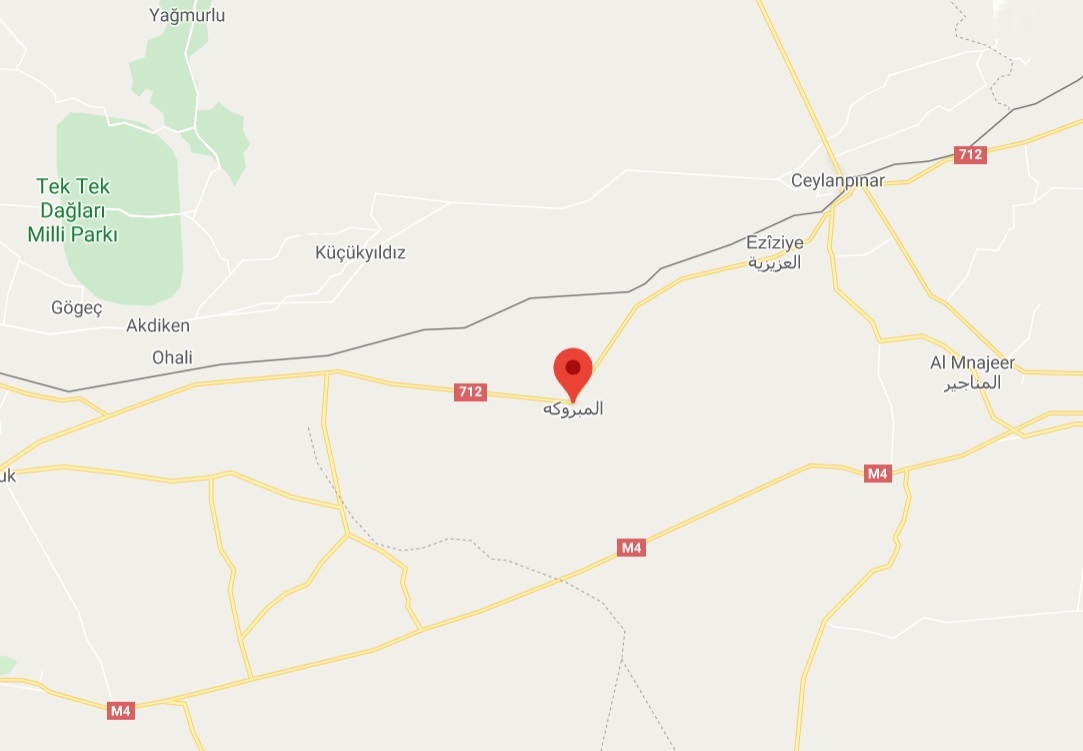 CombatChris1's tweet photo. #Hasaka : Fighting reported between #FSA National Army units and Regime forces outside #Mabrouka near #Turkey's border. https://t.co/Ao3eT09Iyj