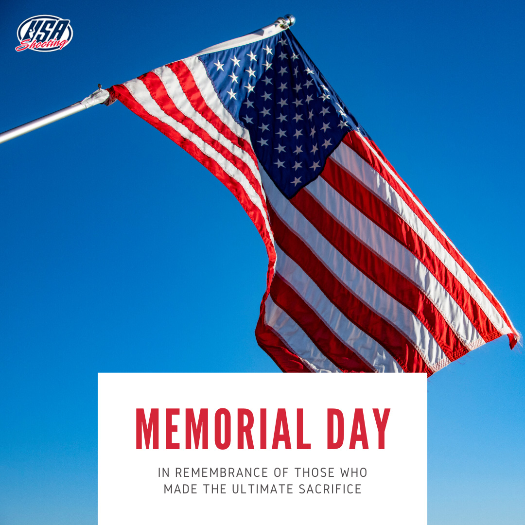 USAShooting's tweet photo. In honor of #MemorialDay 

#USAShooting #WeRemember https://t.co/eugXDj0wex