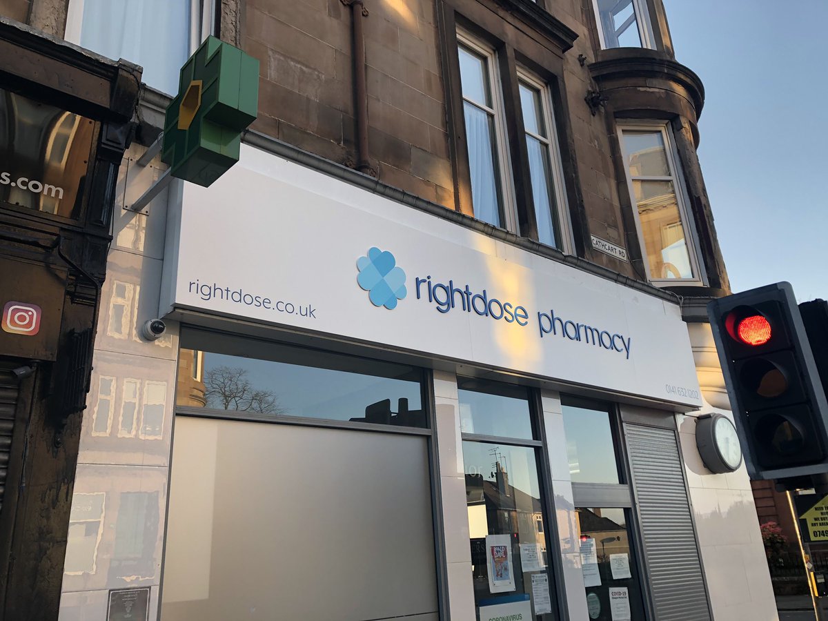 envisiongltd's tweet photo. New signage for @Rightdose_UK installed across 6 sites in Scotland recently. https://t.co/DP4iJJAZvD