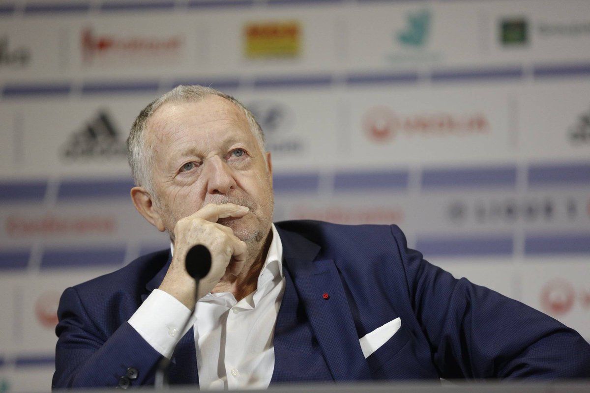 lequipe's tweet photo. Jean-Michel Aulas a écrit une lettre ouverte au Premier ministre et à la ministre des Sports https://t.co/ASr7Zyko4k https://t.co/R9NOr4NYRV