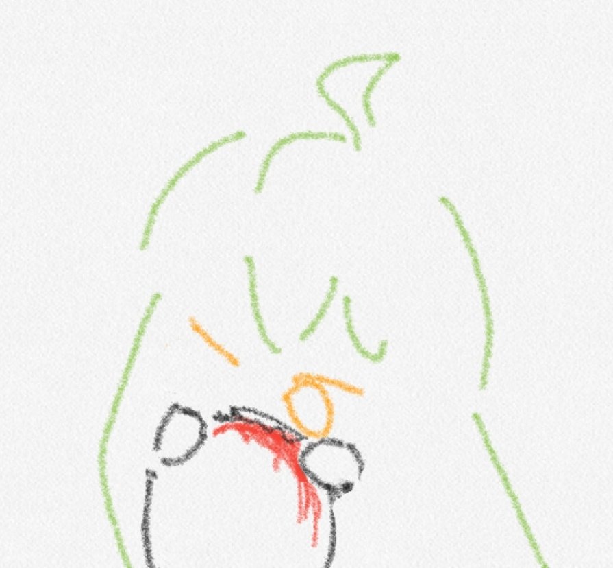 오느레 낙서 