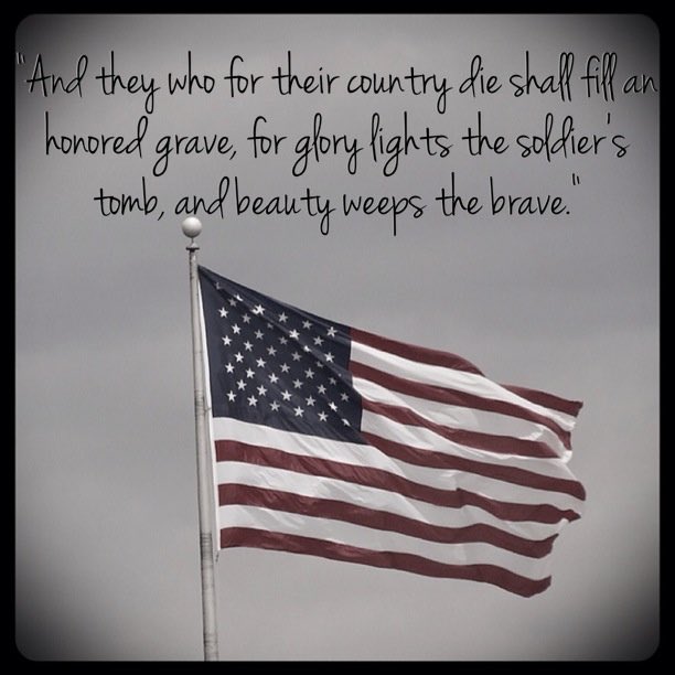 FootballTHS's tweet photo. Take a second today to be thankful to those who have fought and gave their lives so that we may live ours. Happy Memorial Day Wolves! #GATA https://t.co/m5k47JKrfi
