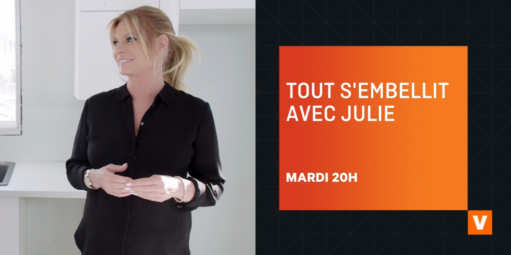noovo_ca's tweet photo. Julie Asselin met du beau dans votre soirée.
#tsaj, mardi 20h. https://t.co/NowTENTR7V