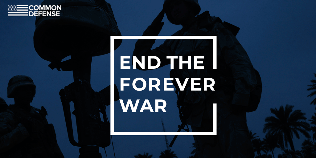 This #MemorialDay I'm calling on <a href="/TheDemocrats/">Democrats</a> to honor those who made the ultimate sacrifice in uniform by ensuring the Democratic party platform commits to definitively #EndForeverWar once and for all. <a href="/CommonDefense/">Common Defense</a>
