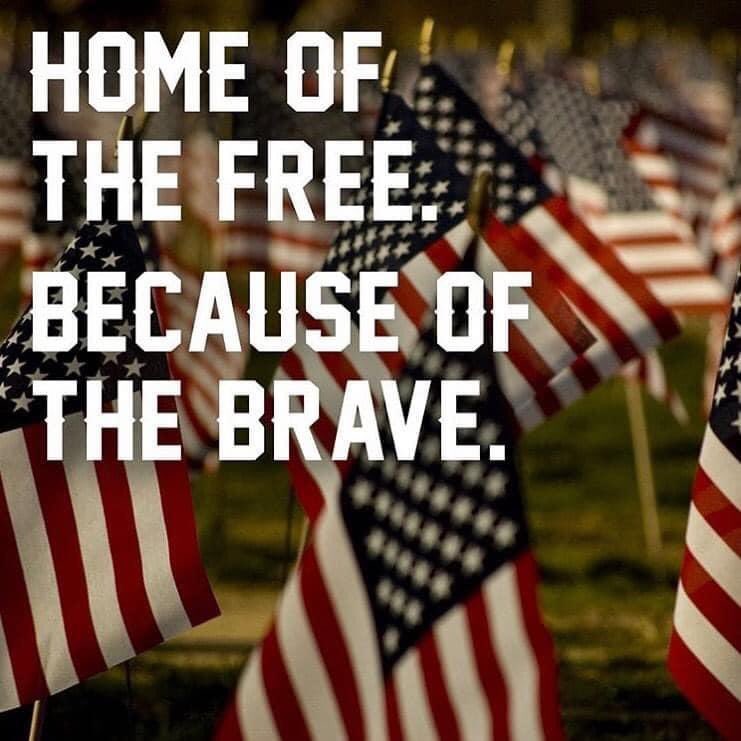 Let us all remember and honor those who made the ultimate sacrifice for us and those who serve us today whether in the military or first responders.    Be safe today my friends.
