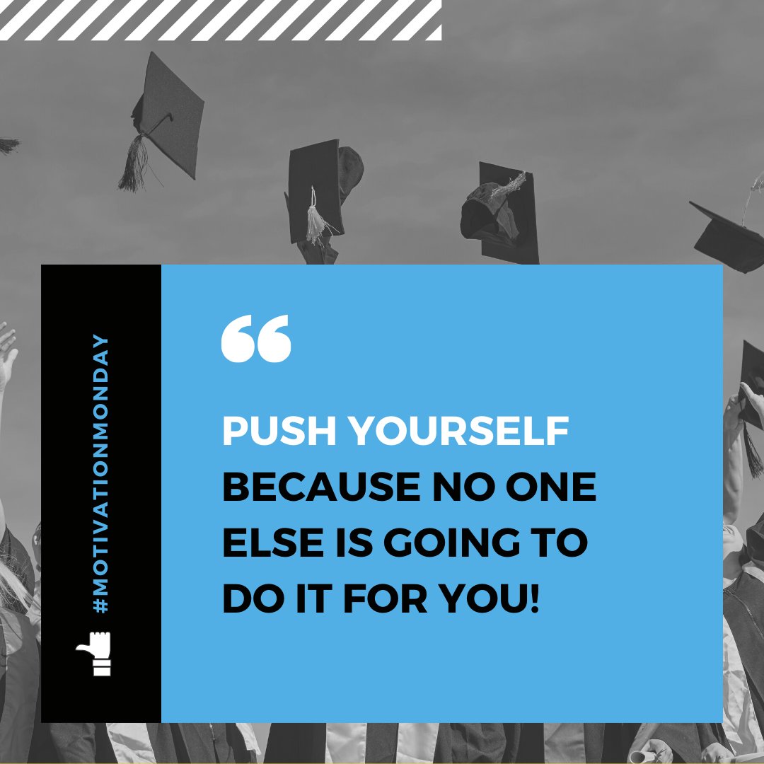 #MotivationMonday

Focus on your -WHY-
Remember why you started your #college journey in the first place; to better yourself, start a career, improve your skills, better job opportunities. Whatever your reason was, write it down and use that as your #motivation each day.
