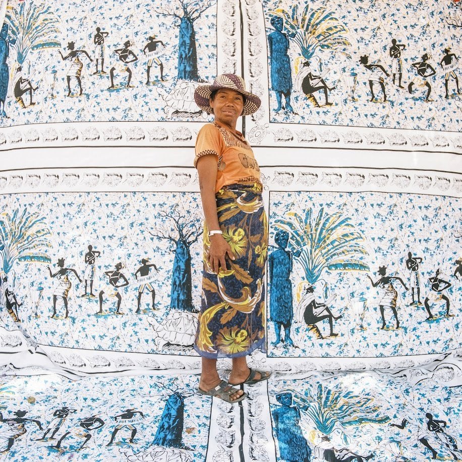 Malagasy photographer Miora Rajaonary from her series ‘Lamba.’