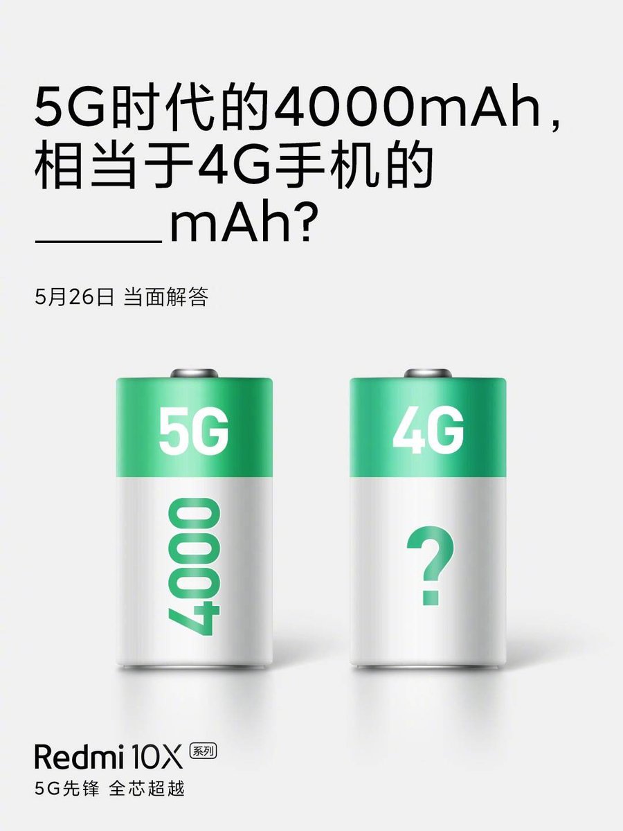 Gaddamvaasu's tweet photo. So #redmi10Xseries  Will Comes With 4000mah Battery 🔋 And Uses Very Low Power For #5g Network almost It Will Saves 20% Of The Power
#redmi #Redmi10x5G #RedmiTVX https://t.co/CYfx970Thn