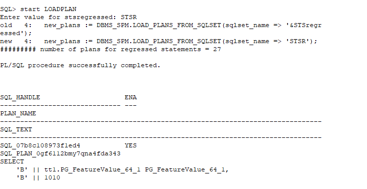 uschwinn's tweet photo. I just used #oracle SQL Performance Analyzer (SPA) - it's very powerful: you may generate summary/detail/tuning reports and even load SQL Plan baselines for regressed SQL. Here are my #Linemode scripts with readme (in english) to start with ;)
https://t.co/3GBBs4nmsq https://t.co/EN3lSvleUp