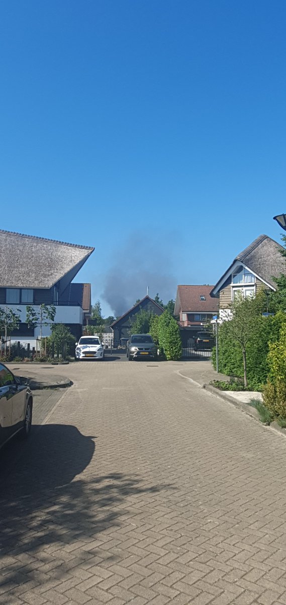 Melding grote brand Groene Velden Lelystad