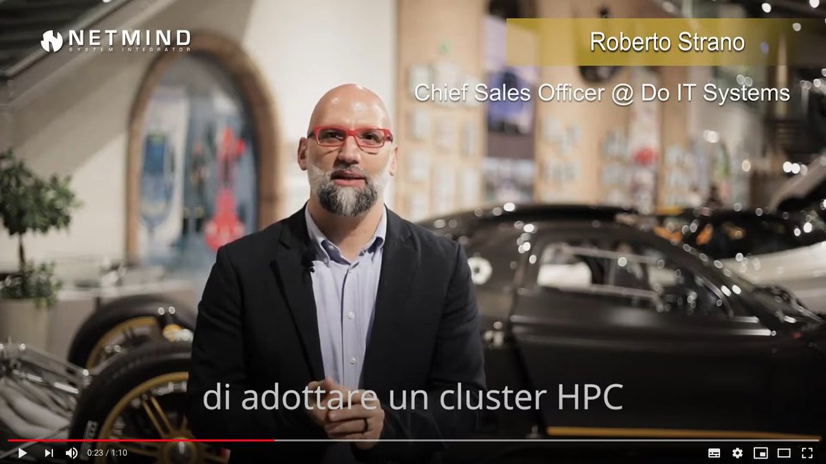 In quale momento un’azienda dovrebbe valutare di implementare una soluzione #HPC e da quali componenti è costituito un cluster? Lo abbiamo chiesto a Roberto Strano, Chief Sales Officer di <a href="/Do_IT_Systems/">Do IT Systems</a>, in occasione dello scorso #NETMEETING19.

youtu.be/a8naHFzzUwk