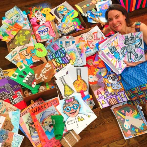 Cassie Stephens: In the Art Room: Sketchbooks for Kids!