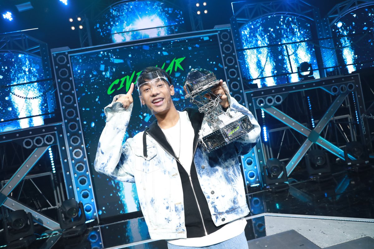 therapperth's tweet image. ขอแสดงความยินดีกับ SARAN แชมป์ "THE RAPPER 2020" 
🔥 #TheRapper2020 #Civilwar #FINALRHYME