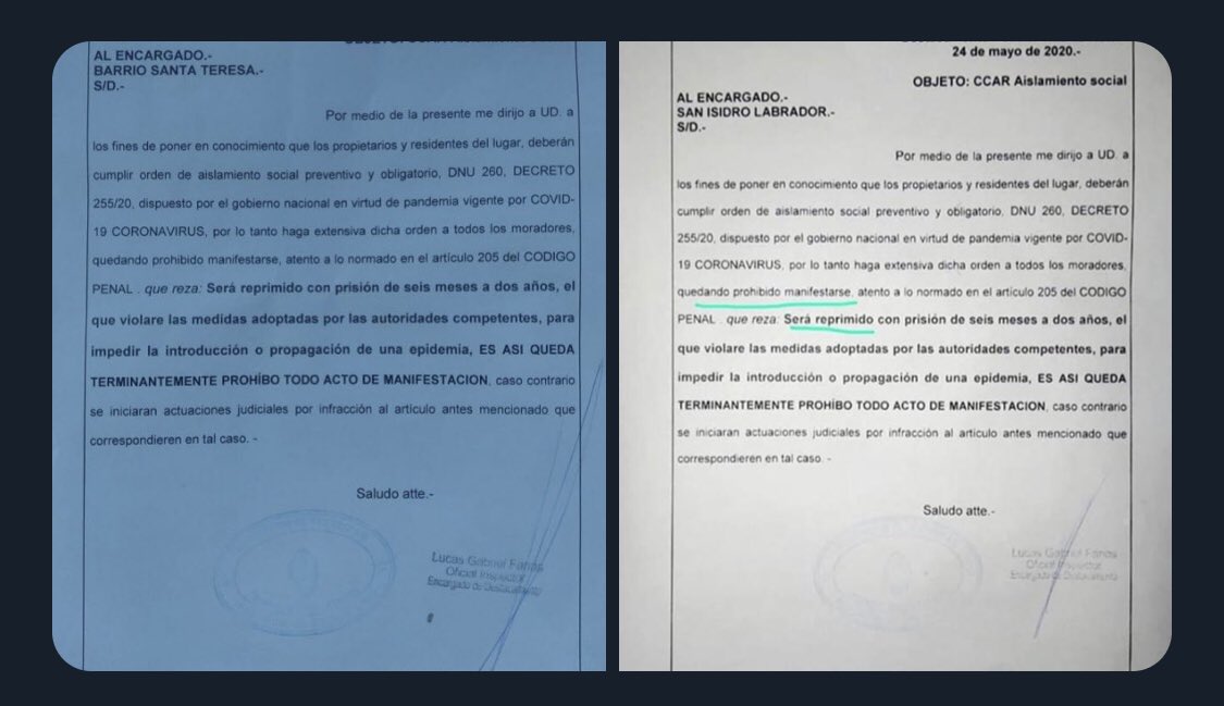 <a href="/ZamoraJulio/">Julio Zamora</a> Con Todo Respeto Sr. Intendente <a href="/ZamoraJulio/">Julio Zamora</a> hablar de libertad y jactarse de ella cuando circula esto x los barrios no me parece muy coherente, por decirlo diplomáticamente. Feliz Día de la Patria 🇦🇷
