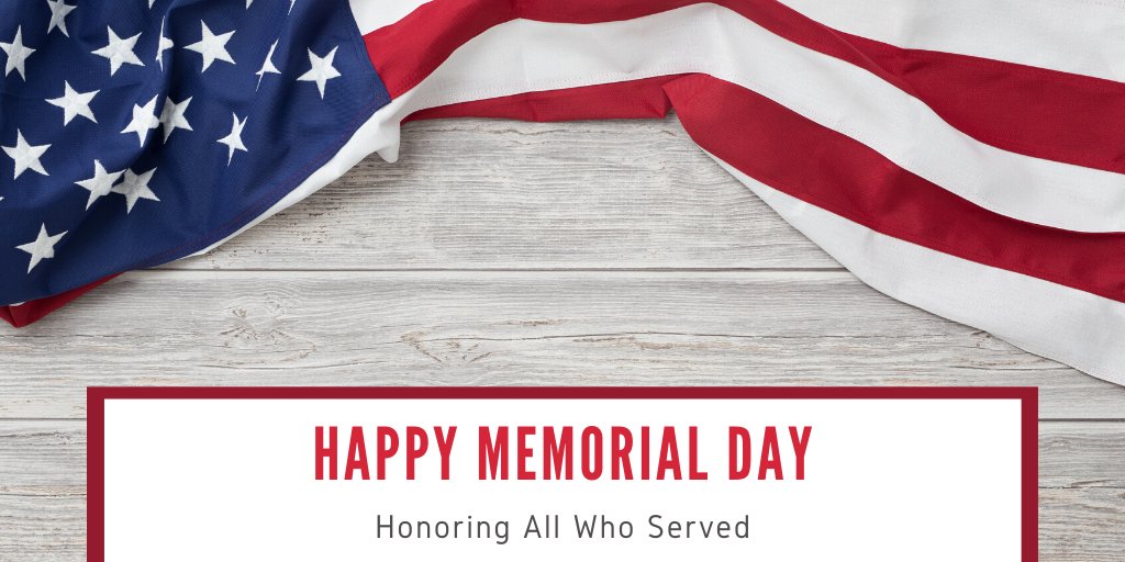 Happy Memorial Day from the CertiStar team. Today we remember and honor those who have served our country.

#HappyMemorialDay