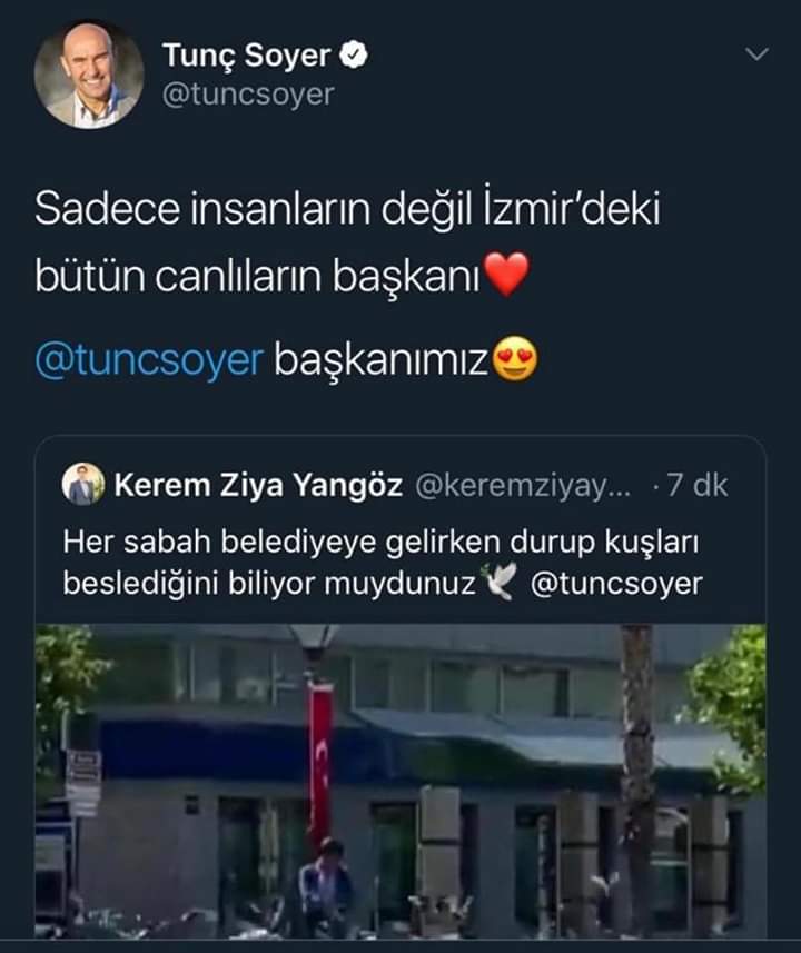 CHP’li İzmir B.Belediye Başkanı Tunç Soyer, troll hesabından kendisini övmek isterken hesaplar birbirine karışınca bakın nasıl rezil olmuş! 
Soyer’in alıntı yapmak istediği trol hesap İstanbul Şeyside ZABITALARA TEKMİL VERDİRİYO😂 😃
#akıncı2023burada
#EnderunHesapları