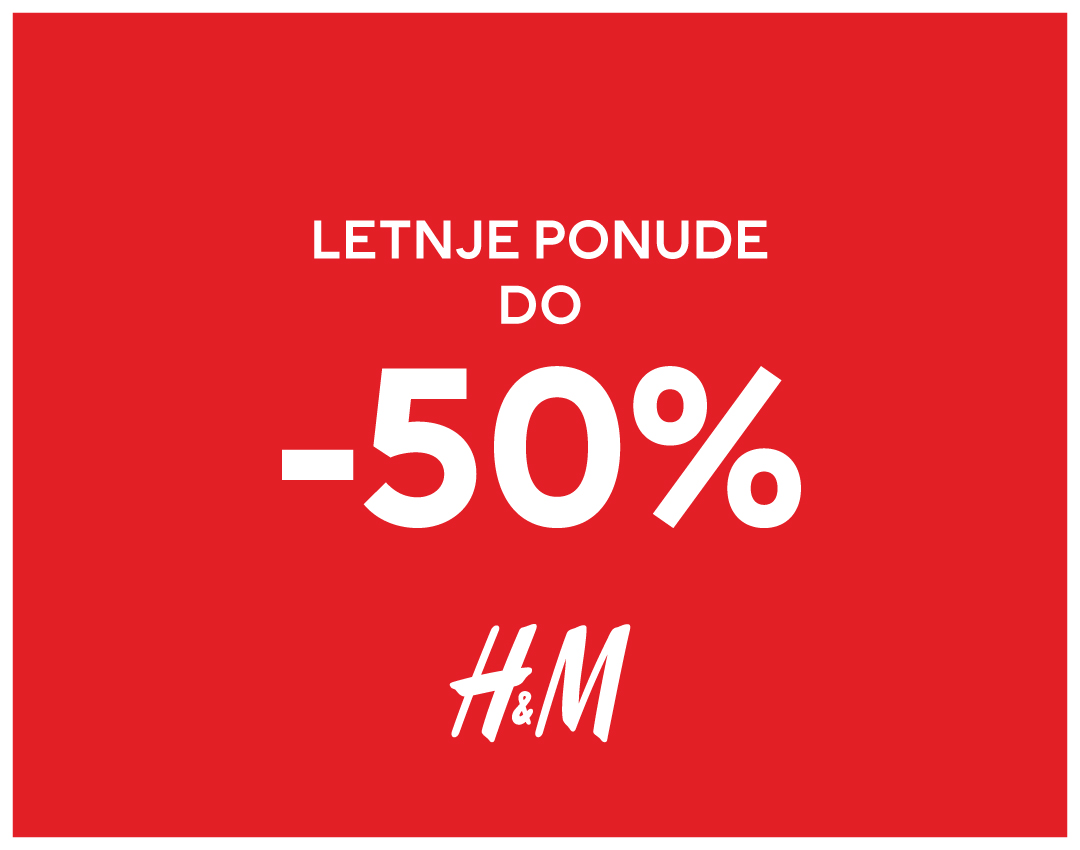DeltaCityBG's tweet photo. Iskoristite sjajne letnje ponude do 50% i uživajte u kupovini u svojoj omiljenoj H&amp;M prodavnici. #HM
https://t.co/ebDMo7Jxog https://t.co/NOi3o8Ef8v