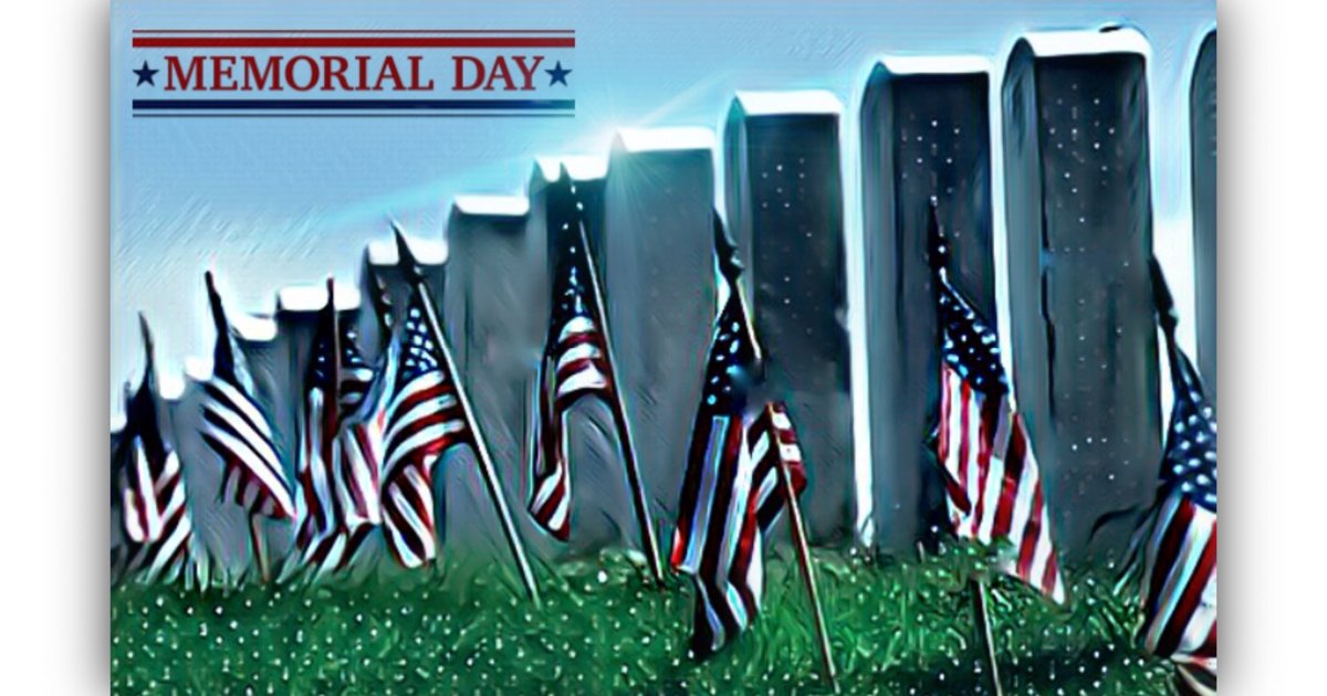 In honor of all the men and women who died while serving in our great military. 🇺🇸
