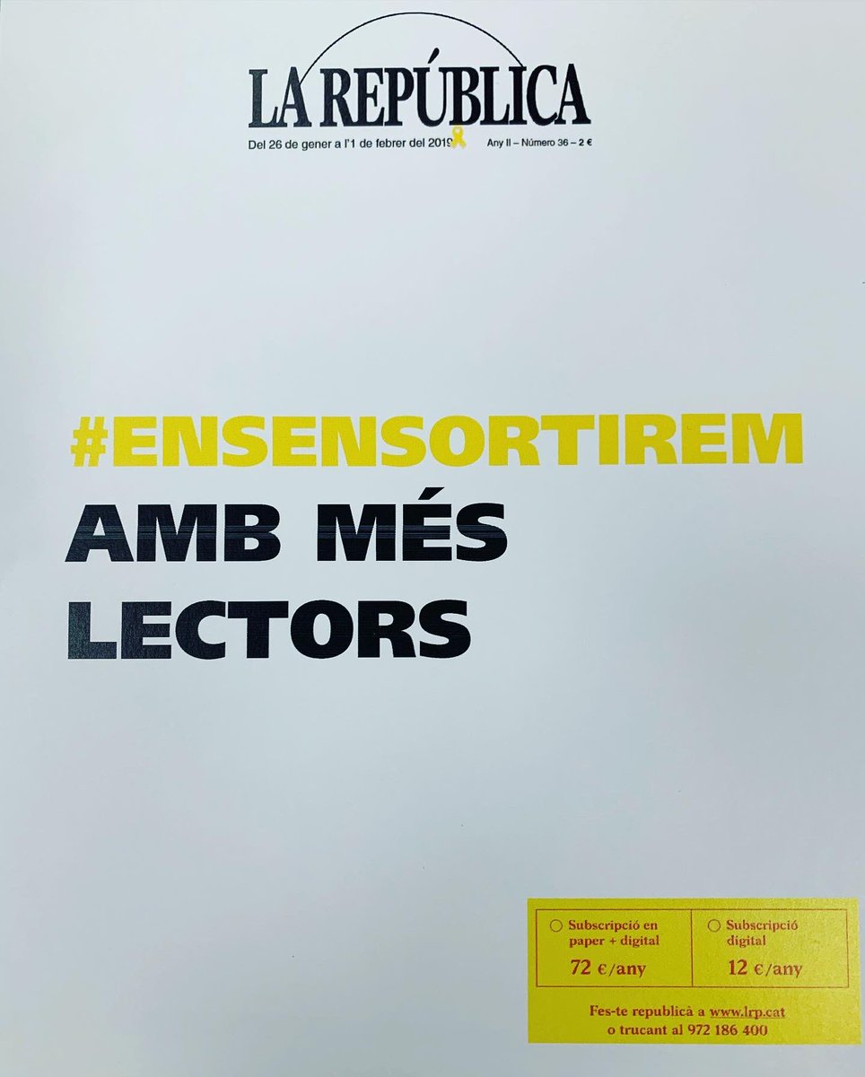 Carles_Ribera's tweet photo. A @LaRepCat hem versionat la portada de  tota la premsa seriosa d’avui i, sincerament, la nostra la trobem encara més seriosa 😁😁 https://t.co/kf7ZOGKUt8