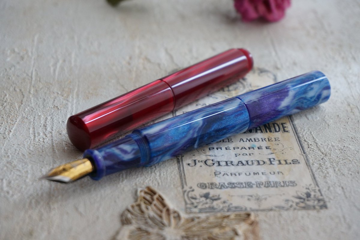 シュクル万年筆 (ロングタイプ)出品作品をUPしました😊 新色多めです