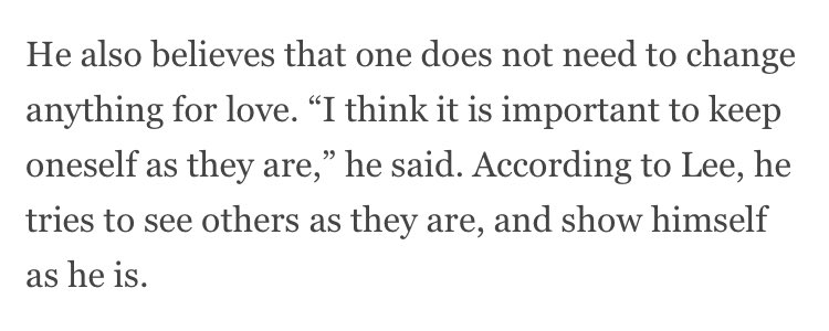 statements from their past interviews.... look how genuine they are... they always want to express themselves in a natural way.  (uwu! same energy, same personality.)   #KimGoEun  #LeeMinHo  #TheKingEternalMonarch