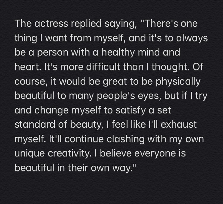 statements from their past interviews.... look how genuine they are... they always want to express themselves in a natural way.  (uwu! same energy, same personality.)   #KimGoEun  #LeeMinHo  #TheKingEternalMonarch