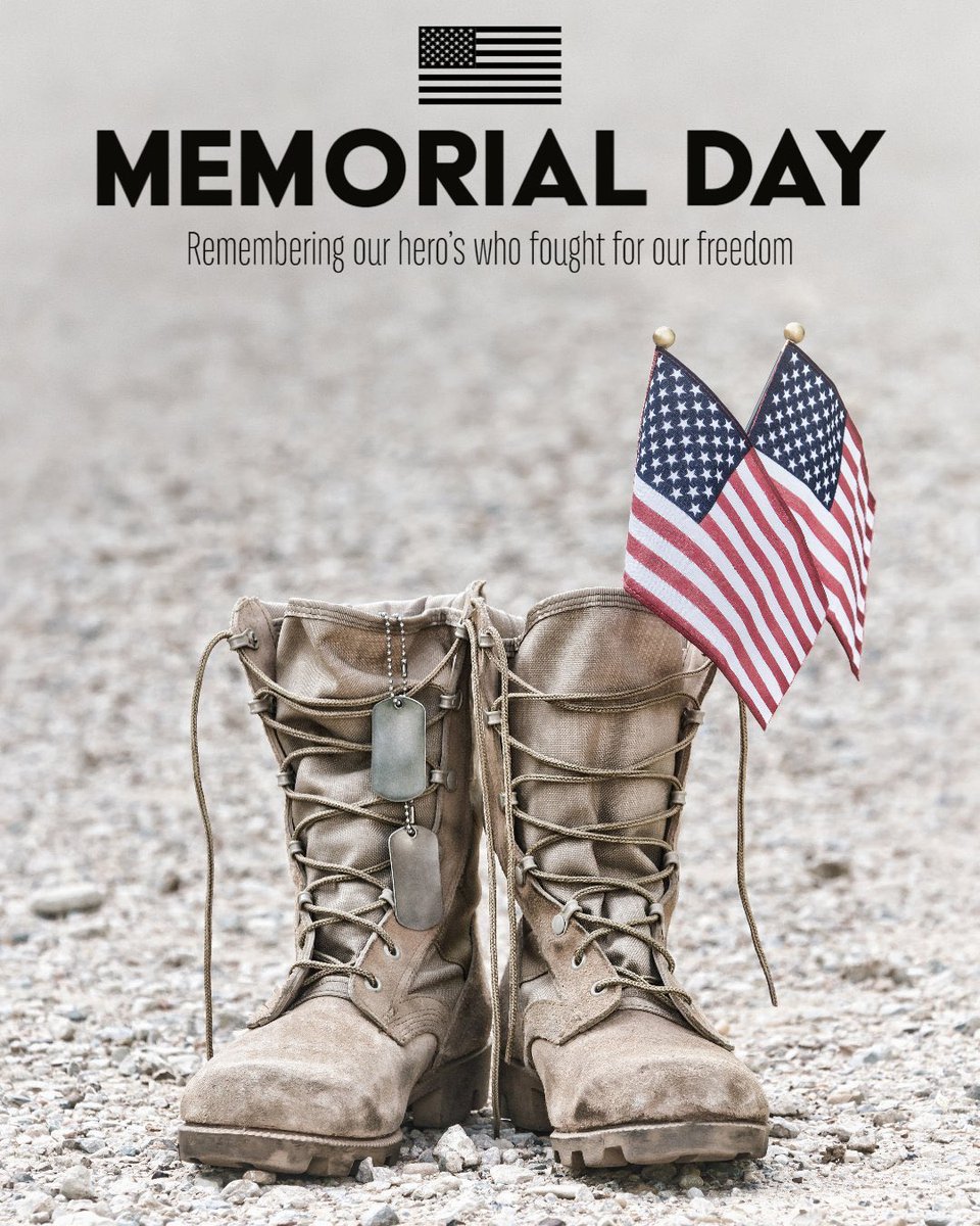 RockyBleier's tweet photo. On this Memorial weekend let us remember all those who have fallen in service to our country. 

We must not forget the sacrifice of the families who love and miss them. ❤️

Remember what was given up so that we can be free and don’t give that up so easily. 🇺🇸 https://t.co/3SzLulCc5A