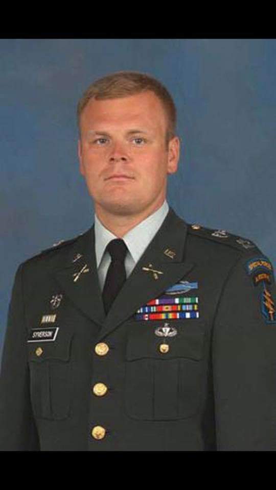 MAJ Paul Syverson (VMI '93) of 5th SFG had been through the initial phases of OEF (where he was wounded) and was about to leave for CGSC when he was killed in a rocket attack in Balad on 16 APR 04. He had been in the same company I was at VMI and we both commanded HSC/3/5 at Grp