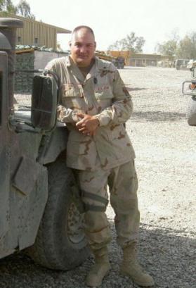 SGT Ryan Doltz (VMI '00) had been a year behind me in the same company at VMI. I don't know anyone who didn't love Ryan and think he was just a loveable, upbeat, funny guy. He was killed by an IED in Baghdad on 5 JUN 04.