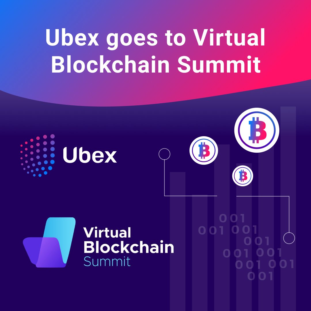 Ubex_AI's tweet photo. Ubex CEO Artem Chestnov will take part in Virtual Blockchain Summit as a speaker! Even will take plqce on 11-12 June. https://t.co/Ol0Lb05p21 https://t.co/d1Di1NU7Ad