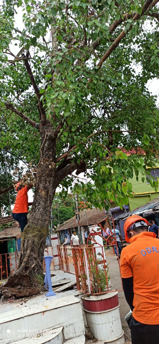 DGPOdisha's tweet image. More photos of ODRAF team working in West Bengal. Well done ODRAF.
#CycloneAmphanUpdate