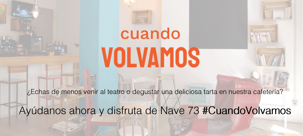 nave_73's tweet photo. Y recuerda que, gracias a la iniciativa #CuandoVolvamos, también es posible adquirir de manera anticipada una serie de productos y actividades que podrás disfrutar en #Nave73 una vez que volvamos a nuestra actividad habitual.

https://t.co/H6z9oniwID

🎭💜🎭💜 https://t.co/nEAMQoW0hh