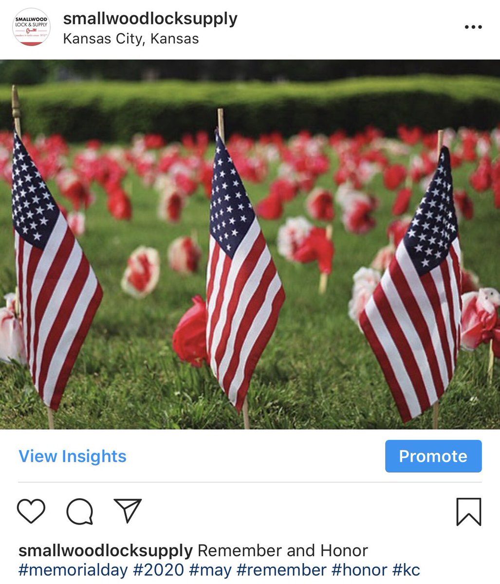 SmallwoodLock's tweet photo. Remember and Honor. #Remember #honor #memorialday #kc #2020 https://t.co/pbVlsiqM6a