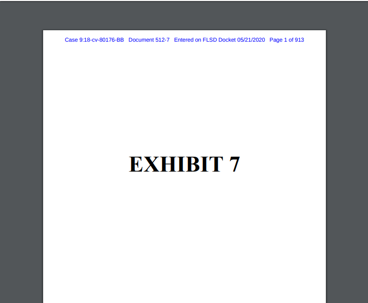 Some apologists are lying and trying to conflate the Tulip Trust list I just linked with the Shadders List. Here is how the plaintiffs introduce Exhibit 7, here is how AA defines the "CSW Filed List," and this is the title page of the Tulip Trust link I gave in the previous Tweet