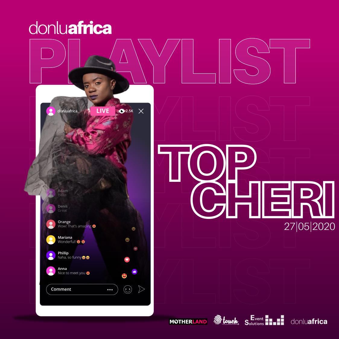 donluafrica_'s tweet photo. This week we'll be having @Top_Cheri alongside @djlisch on the #donluafricaplaylist on @itstouchfm
We'll be talking to her to find out kutya where she is at in career and what's next after #Covid19 - we'll also touch on the #allested story kashona. 🤞🏼💃🏽 https://t.co/ucf6VlpL6k