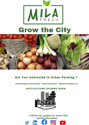 WIBCInnovation's tweet photo. Are you interested in Urban farming ? Here is the opportunity.
Applications opening soon!!
#UrbanAgriculture2020
#WIBCUAI
#WouldntItBeCool
@CityofJoburgZA 
@OfficialGDARD https://t.co/3RbvGysQoU