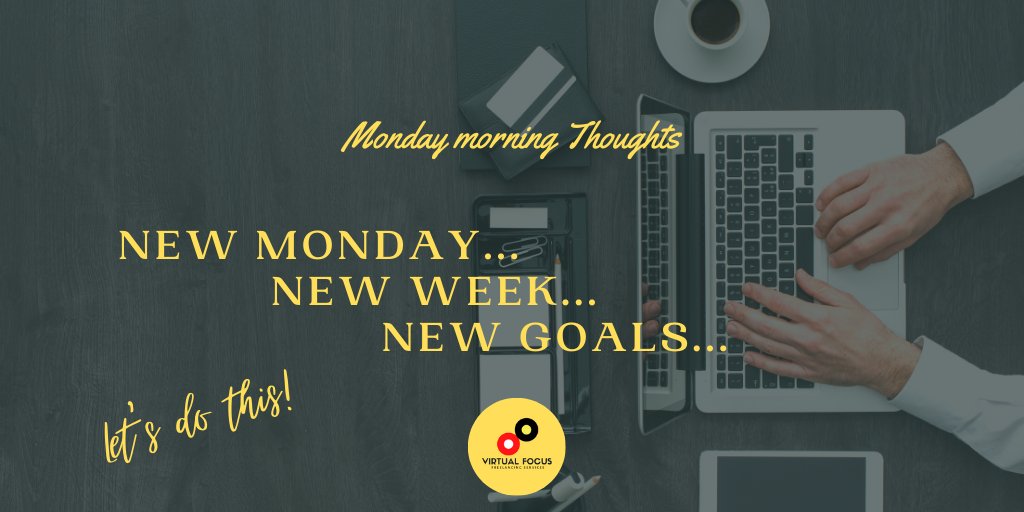 VirtualFocusPh's tweet image. Monday morning thoughts

#virtualfocus #workathome #onlinejobs #freelance #virtualassistant #Virtualsupport #bestvirtualassistant #freelanceservices