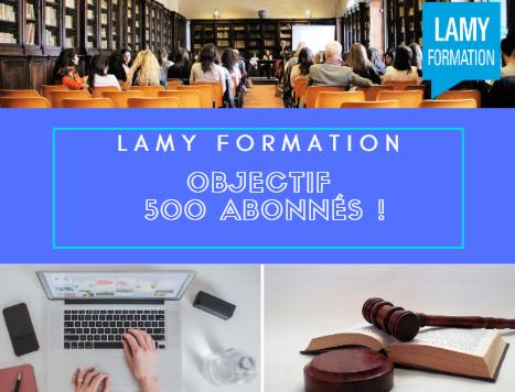 LamyFormation's tweet photo. 🎯 [Nouvel Objectif]
Notre nouvel objectif est d’atteindre les 500 abonnés sur la page LinkedIn Lamy Formation avant la fin de l’été 2020. On compte sur vous ! 
#followus #Lamyformation #droitdesaffaires  #droitsocial #formationenligne #formationpro 
#challenge 
#socialnetwork https://t.co/St1rs1sehX