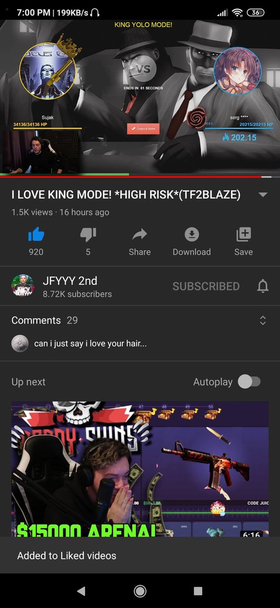 _ItsJustSimple's tweet photo. @JuicyFruityyy XD
That top comment too😝 https://t.co/Wo42riLEO3