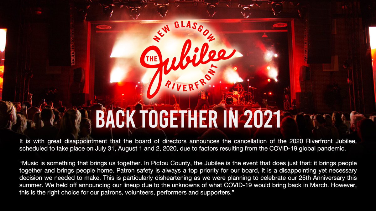 A message from the board of directors chairperson, <a href="/janinelinthorne/">Janine Linthorne</a>. For the full statement, visit thejubilee.ca.