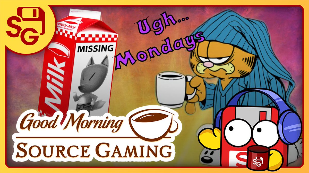 AllSourceGaming's tweet photo. Good Morning Source Gaming on a Monday??? It might be morel likely than you think. Set an alarm and watch live! #GMSG https://t.co/lXh9ZSwrzY https://t.co/2qvSCa7pKA