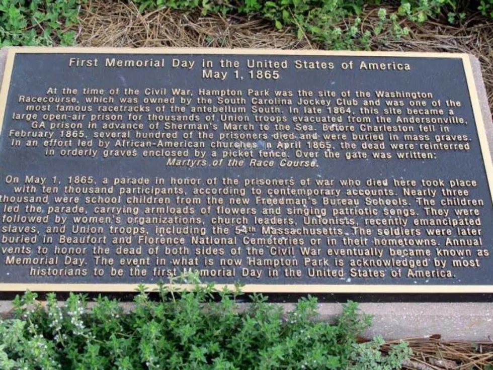 Here is an historical marker that commemorates the occasion.