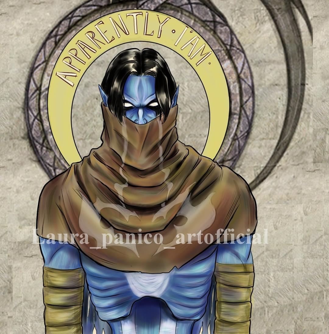 LauraPanico_Ak's tweet photo. History Abhors the Paradox
fanart illustration series, full images. 
(Lineart exercise and integral digital coloring)

#soulreaver2 #raziel #sarafan #fanart #illustration #soulreaver #crystaldynamic #legacyofkain #digitalart #digitalpainting #draw https://t.co/s0JL28O3tx