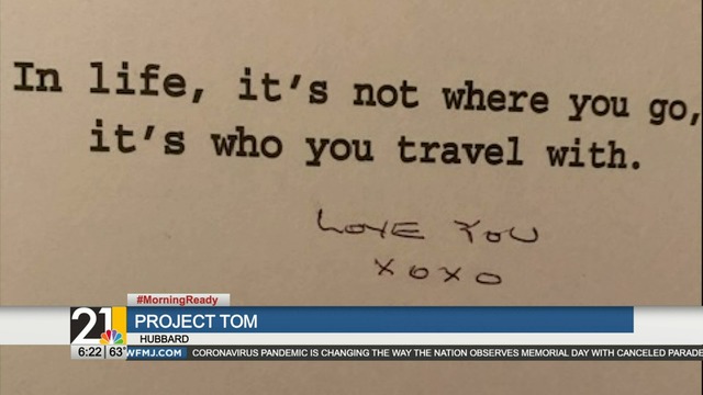 SteveWFMJ's tweet photo. Need a pick me up? Check out how these sisters are honoring their grandfather's memory by sending greeting cards. https://t.co/EY7bWf74Z6 https://t.co/aFYNG49VsF