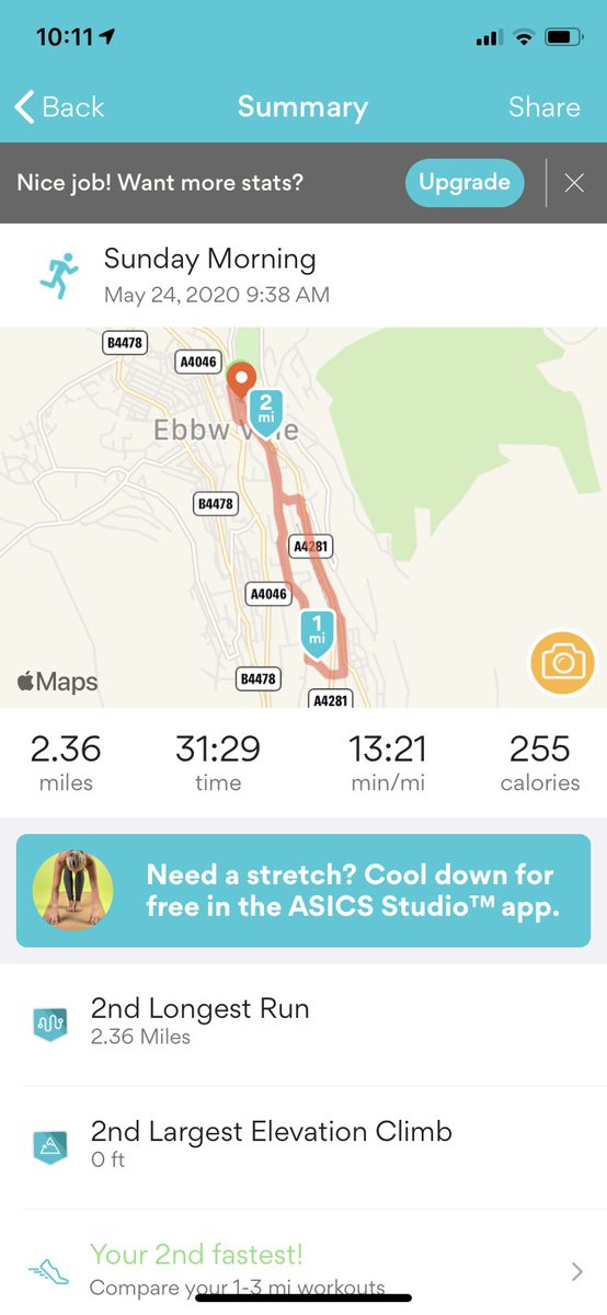 Rachel7ONeill's tweet photo. Chilling today. Been having a good go at the #C25K over the last week. Trying to take some positives out of being in lockdown. Us common folk seem to understand the rules better than those who make them! #CumminsGate https://t.co/7dxTxFdlnw