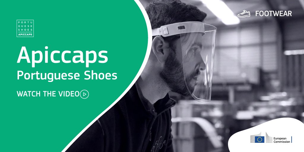 EU_EISMEA's tweet photo. The #TCLF industries don’t stop! 🇵🇹 Portuguese #footwear companies are replacing their usual activities to produce technical equipment for healthcare professionals and nursing homes.
Watch the video released by #APICCAPS ⏯️ https://t.co/hYjCJGsVYg
#COSME_EU #OpenYourMindTCLF https://t.co/dnuLPVLkgy