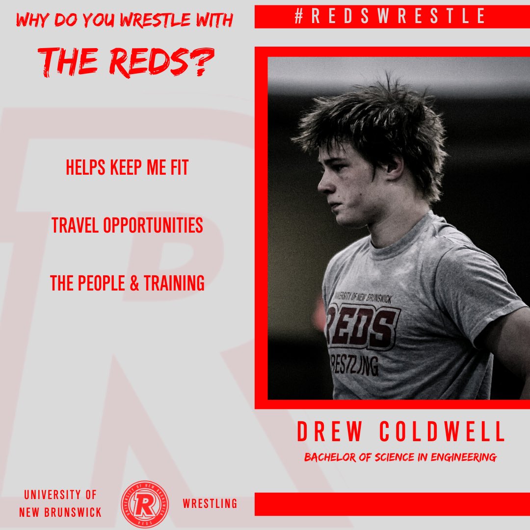 UNBWrestling's tweet photo. WRESTLE WITH THE REDS 🔴⚫️
.
#REDSWRESTLE | #ALLREDS https://t.co/Qvz4K3kXQi
